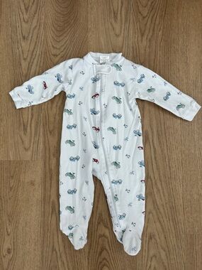 Lyda Baby Pima Cotton Go Cart Footie 6-9 months